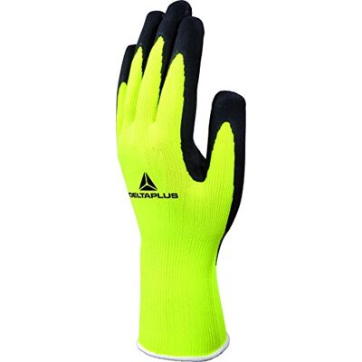Deltaplus Delta Plus Apollon Guanto in Terylene Giallo Fluo/Nero Taglia 8 Deltaplus Delta Plus Apollon Guanto in Terylene Giallo Fluo/Nero Taglia 8