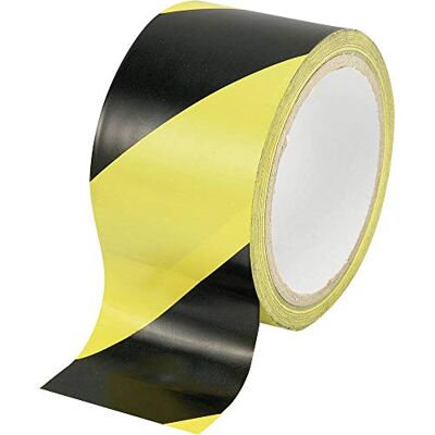 TOOLCRAFT WT-YB Nastro adesivo per marcatura, 18 m x 48 mm, 1 pezzo TOOLCRAFT WT-YB Nastro adesivo per marcatura, 18 m x 48 mm, 1 pezzo
