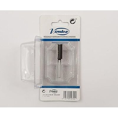 Virutex Fresa para ranurar D.10 d.6 Virutex Fresa para ranurar D.10 d.6