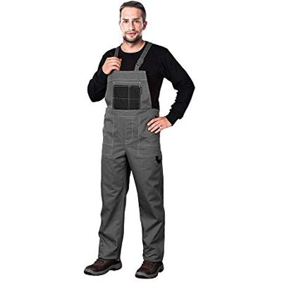 REIS Multi Master Salopette protettive, taglia 54, colore: Grigio/Nero REIS Multi Master Salopette protettive, taglia 54, colore: Grigio/Nero