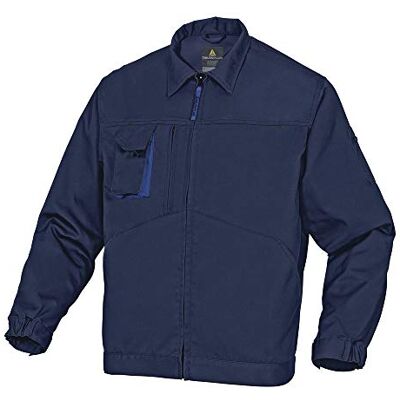 Deltaplus Delta Plus M2VE2BMPT M2VE2 Mach2 Giacca da lavoro in poliestere/cotone, taglia S, blu navy, blu reale, confezione da 10 Deltaplus Delta Plus M2VE2BMPT M2VE2 Mach2 Giacca da lavoro in poliestere/cotone, taglia S, blu navy, blu reale, confezione da 10