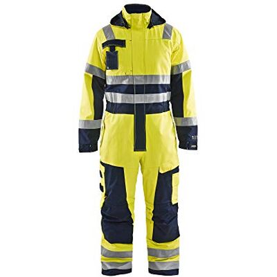 BLÅKLÄDER Blakläder Tuta Invernale C46, Colore: Giallo/Blu Navy BLÅKLÄDER Blakläder Tuta Invernale C46, Colore: Giallo/Blu Navy