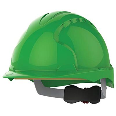 JSP EVO3 Comfort Plus Elmetto, Non Ventilato, Rotella di Regolazione, Verde JSP EVO3 Comfort Plus Elmetto, Non Ventilato, Rotella di Regolazione, Verde