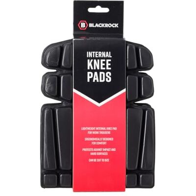 Blackrock Ginocchiere in EVA per pantaloni da lavoro, inserti per ginocchiere tagliati su misura per uomini e donne, morbida schiuma EVA, protezioni, fai da te, pavimentazione, edilizia, DPI Blackrock Ginocchiere in EVA per pantaloni da lavoro, inserti per ginocchiere tagliati su misura per uomini e donne, morbida schiuma EVA, protezioni, fai da te, pavimentazione, edilizia, DPI