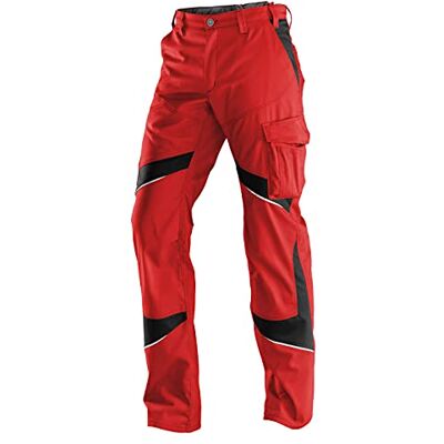 KÜBLER Workwear kubler' 22505365 – 5599 – 44 pantaloni Activiq taglia M, colore: Rosso/Nero, 44 KÜBLER Workwear kubler' 22505365 – 5599 – 44 pantaloni Activiq taglia M, colore: Rosso/Nero, 44