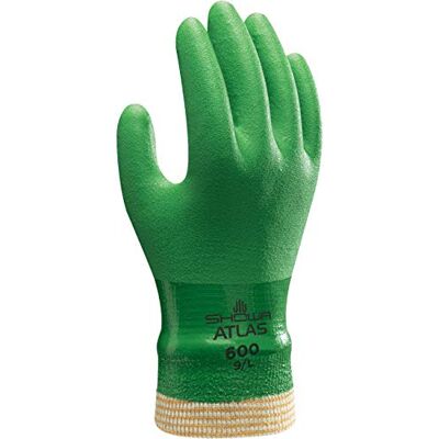 SHOWA 600, Rivestimento in PVC, Usi generici, Verde, 10/XL SHOWA 600, Rivestimento in PVC, Usi generici, Verde, 10/XL