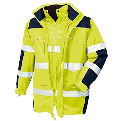 texxor 4114 Toronto alta visibilità giacca da lavoro impermeabile antivento, giallo texxor 4114 Toronto alta visibilità giacca da lavoro impermeabile antivento, giallo