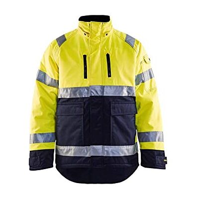 BLÅKLÄDER Blakläder 482819003389 m taglia cl.2 medio giacca invernale "Alta visibilità – giallo/blu navy BLÅKLÄDER Blakläder 482819003389 m taglia cl.2 medio giacca invernale "Alta visibilità – giallo/blu navy