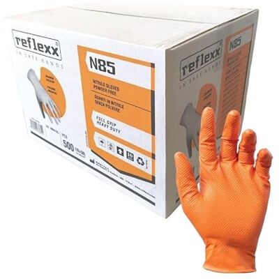 Reflexx KIT 10 confezioni Guanti in nitrile alto spessore N85 TAGLIA M Reflexx KIT 10 confezioni Guanti in nitrile alto spessore N85 TAGLIA M
