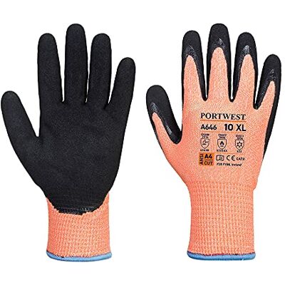 Portwest A646 Guanti in Nitrile Touchscreen Rivestimento in Acrilico Caldo Portwest A646 Guanti in Nitrile Touchscreen Rivestimento in Acrilico Caldo