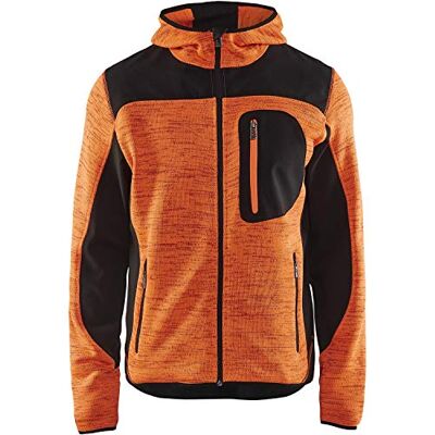BLÅKLÄDER Blaklader 49302117 VESTE TRICOTEE, Arancione/Nero, XXL BLÅKLÄDER Blaklader 49302117 VESTE TRICOTEE, Arancione/Nero, XXL