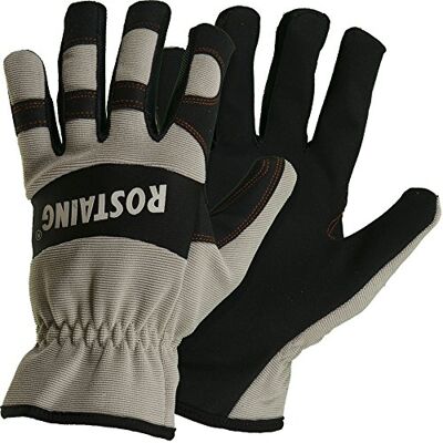 Rostaing DRYFEEL, Guanto da Giardinaggio Multiuso. Comfort, Traspirante, Grigio/Nero, Taglie Diverse Rostaing DRYFEEL, Guanto da Giardinaggio Multiuso. Comfort, Traspirante, Grigio/Nero, Taglie Diverse