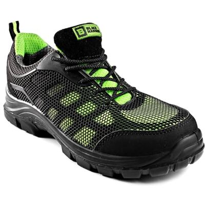 BLACK HAMMER Scarpe Impermeabili da Uomo Antinfortunistiche Non Metallico Ultraleggere con Punte in Kevlar e Suole intermedie Scarpe da Lavoro Caviglia da Hiker S3 SRC (46 EU) BLACK HAMMER Scarpe Impermeabili da Uomo Antinfortunistiche Non Metallico Ultraleggere con Punte in Kevlar e Suole intermedie Scarpe da Lavoro Caviglia da Hiker S3 SRC (46 EU)