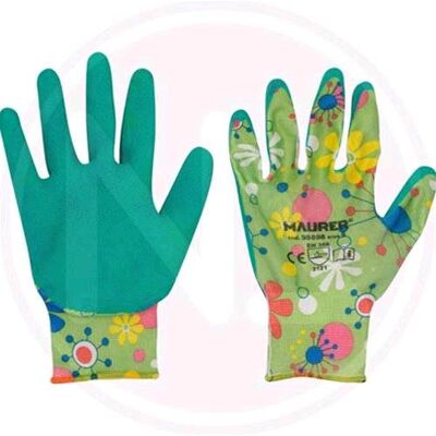 MAURER GUANTI da GIARDINO in LATTICE Mod. FLO-GRIP Taglia 8 Conf. 12 pz MAURER GUANTI da GIARDINO in LATTICE Mod. FLO-GRIP Taglia 8 Conf. 12 pz