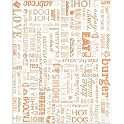 García de Pou 1000 Unità - Carta Antigrasso per Fast Food 35 G/M2 28x34 cm Arancione - Imballaggio Alimentare García de Pou 1000 Unità - Carta Antigrasso per Fast Food 35 G/M2 28x34 cm Arancione - Imballaggio Alimentare