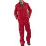 BeeSwift Dealer Workwear Dealer Workwear Overall Elasticated Side and Stud Fastening Large Navy, 36" / 92cm, Rosso, 1