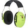 3M H510A-470-GB Cuffie di Protezione, Temporale, 27 dB, Hi-Viz, Verde