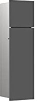 Emco ASIS Pure Armadietto da incasso per bagno, con funzione "Push to Open", colore: Grigio opaco