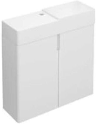 Cosmic – Mobile lavabo opaco destro 2 porte 60 x 65 Quercia velado