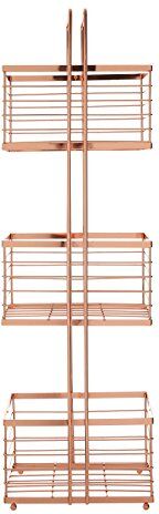 PREMIER Housewares portaoggetti, Rose Gold, 16 x 22 x 73 cm