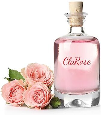 NGGL ClaRose Olio di rosa biologico al 100% e acido lattico 5% + acido ialuronico, 30 ml