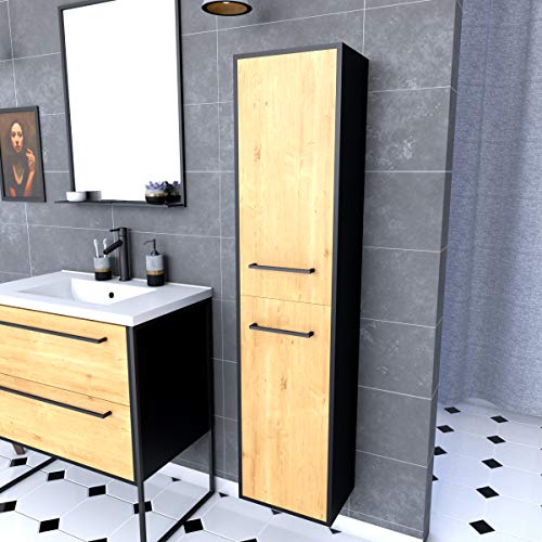 AURLANE Colonna Bagno, Nero