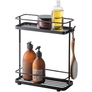 YAMAZAKI TOWER Dispenser Rack, black, Steel, 28 x 12 x 33.5 cm YAMAZAKI TOWER Dispenser Rack, black, Steel, 28 x 12 x 33.5 cm