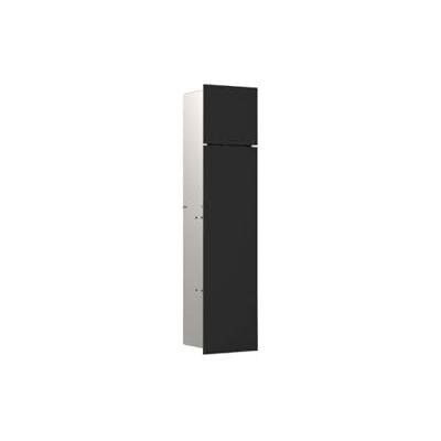 Emco Modulo WC ASIS pure con chiusura frontale in vetro a destra, a incasso, 730 mm, nero opaco Emco Modulo WC ASIS pure con chiusura frontale in vetro a destra, a incasso, 730 mm, nero opaco