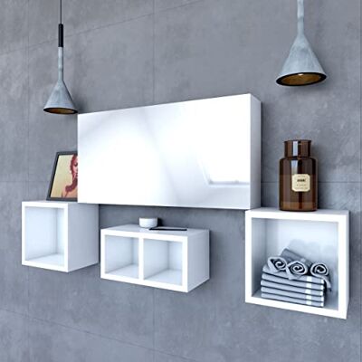 AURLANE Armadietto WC, Multicolore AURLANE Armadietto WC, Multicolore