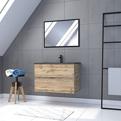 TIMBER - 80 Pack11 - Quercia - Mobile bagno TIMBER - 80 Pack11 - Quercia - Mobile bagno