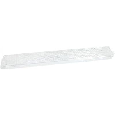UNIVERSALE Plafoniera Vetrino Luce Cappa Turboair Compatibile con Electrolux Compatibile con Whirlpool 37,4 X 6 Cm UNIVERSALE Plafoniera Vetrino Luce Cappa Turboair Compatibile con Electrolux Compatibile con Whirlpool 37,4 X 6 Cm