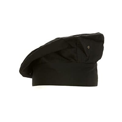 Chef Works Unisex Chef Toque, nero, Taglia unica Chef Works Unisex Chef Toque, nero, Taglia unica
