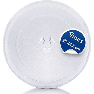 VIOKS Piatto girevole per Forno a microonde 245 mm mit Kreuz VIOKS Piatto girevole per Forno a microonde 245 mm mit Kreuz