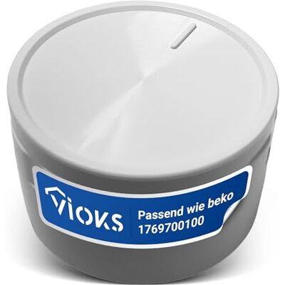 VIOKS Manopola Rotante Knebel per Selezione di Programma Sostituzione per Beko 1769700100 Tasto di Controllo di Programma Knebel di Selezione Controller-Programmatore per Lavastoviglie VIOKS Manopola Rotante Knebel per Selezione di Programma Sostituzione per Beko 1769700100 Tasto di Controllo di Programma Knebel di Selezione Controller-Programmatore per Lavastoviglie