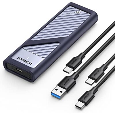 UGREEN Case Esterno per SSD M.2 NVMe PCIe USB C 3.2 Gen 2 10Gbps UASP UGREEN Case Esterno per SSD M.2 NVMe PCIe USB C 3.2 Gen 2 10Gbps UASP