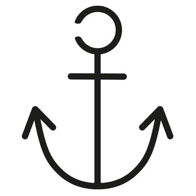 Inkster Ancora minimalista Tatuaggio Temporaneo con Certificazione Cosmetica UE L'Originale Resistente all'Acqua + Vegano Tatuaggio Rivoluzionario di 2 Settimane Inkster Ancora minimalista Tatuaggio Temporaneo con Certificazione Cosmetica UE L'Originale Resistente all'Acqua + Vegano Tatuaggio Rivoluzionario di 2 Settimane