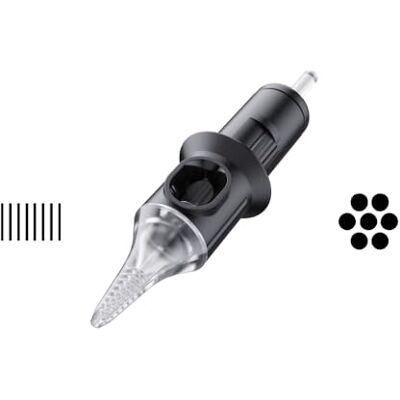 CHEYENNE Tattoo Aghi per tatuaggi Liner 0.35 Capillary Cartridges 20 unità (7-Liner 0.35 slt) CHEYENNE Tattoo Aghi per tatuaggi Liner 0.35 Capillary Cartridges 20 unità (7-Liner 0.35 slt)