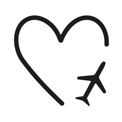 Inkster Cuore con aereo Tatuaggio Temporaneo con Certificazione Cosmetica UE L'Originale Resistente all'Acqua + Vegano Tatuaggio Rivoluzionario di 2 Settimane Inkster Cuore con aereo Tatuaggio Temporaneo con Certificazione Cosmetica UE L'Originale Resistente all'Acqua + Vegano Tatuaggio Rivoluzionario di 2 Settimane