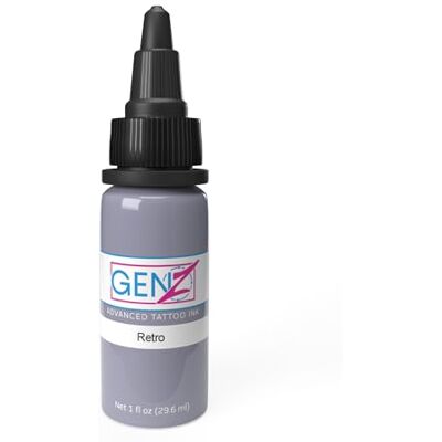 Intenze Colore tatuaggio grigio (1 oz, Power Grey – Retro) Intenze Colore tatuaggio grigio (1 oz, Power Grey – Retro)