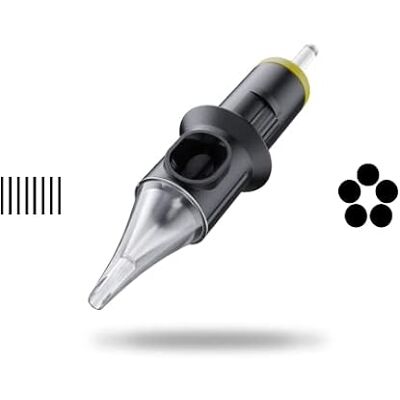 CHEYENNE Tattoo Aghi per tatuaggi Shader 0.25 Safety Cartridges 20 unità (5-Shader) CHEYENNE Tattoo Aghi per tatuaggi Shader 0.25 Safety Cartridges 20 unità (5-Shader)