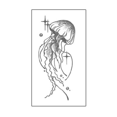 Banbé Adesivi Corpo Il Tatuaggio Temporaneo Jellyfish Dura Fino A 15 Giorni. Adesivo Semipermanente Impermeabile Banbé Adesivi Corpo Il Tatuaggio Temporaneo Jellyfish Dura Fino A 15 Giorni. Adesivo Semipermanente Impermeabile