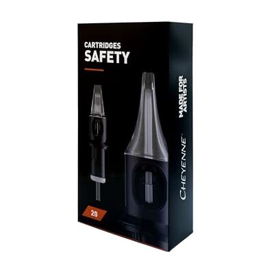 CHEYENNE Tattoo Aghi per tatuaggi Liner TX Safety Cartridges 20 unità (5-Liner-tx) CHEYENNE Tattoo Aghi per tatuaggi Liner TX Safety Cartridges 20 unità (5-Liner-tx)