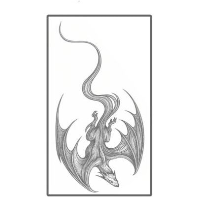 Banbé Adesivi Corpo Gli Adesivi Temporanei Del Tatuaggio Del Drago Del Diavolo Impennato Realistico Impermeabilizzano Il Colore Per 1-2 Settimane Banbé Adesivi Corpo Gli Adesivi Temporanei Del Tatuaggio Del Drago Del Diavolo Impennato Realistico Impermeabilizzano Il Colore Per 1-2 Settimane
