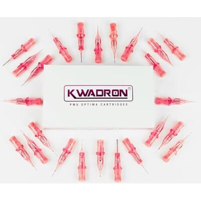Kwadron Optima Fodera tonda professionale per il trucco permanente 1 RL/0,25 mm (20) Kwadron Optima Fodera tonda professionale per il trucco permanente 1 RL/0,25 mm (20)