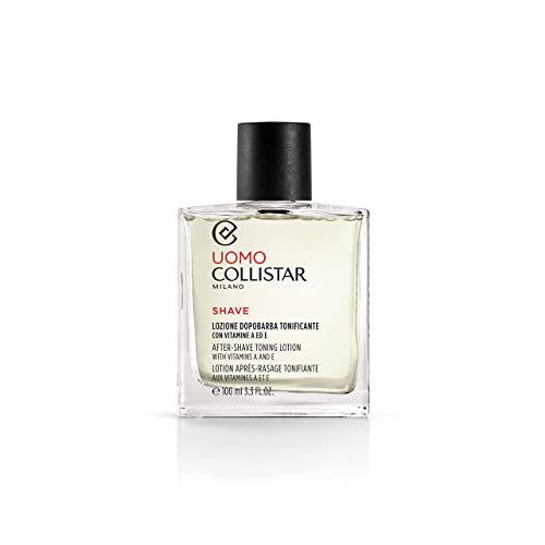 Collistar Lozione Dopobarba Tonificante, con vitamina A ed E, Tonifica, Idrata e Rinfresca, 100 ml, nella Confezione Trovi Anche Gel Doccia Tonificante nel Formato 30 ml