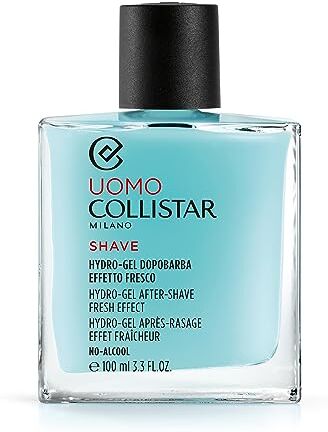 Collistar Uomo Hydro-Gel Dopobarba Effetto Fresco, Anti-Rossore, Idratantante e Lenitivo, Senza Alcool, 100ml