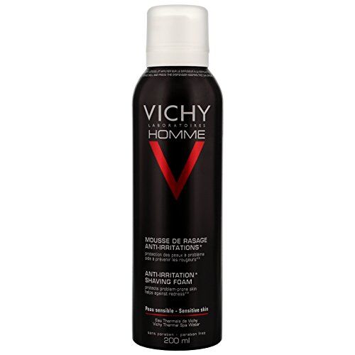 Vichy laboratori  homme sensi Shave anti-irritation schiuma da barba per pelli sensibili 200 ml