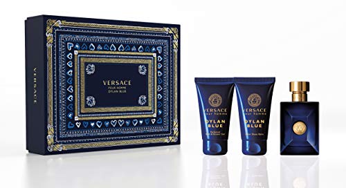 Versace Eau De Toilette Spray da 50 ml + 50 ml di balsamo dopobarba + 50 ml di gel shower