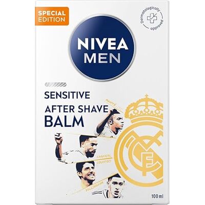 NIVEA MEN REAL MADRYT Sensitive Lozione dopobarba lenitiva per pelli sensibili, 24 ore di idratazione, 100 ml NIVEA MEN REAL MADRYT Sensitive Lozione dopobarba lenitiva per pelli sensibili, 24 ore di idratazione, 100 ml