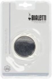 Bialetti Ricambi, Include 1 Guarnizione e 1 Piastrina, Compatibili con Venus, Kitty, Musa e Class (4 Tazze)